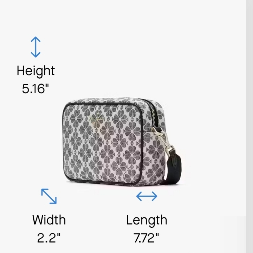 Kate Spade Flower Spade Camera Bag NWT - Picture 5 of 5
